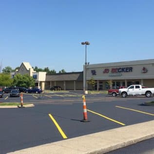 Paving work by Jim Reynolds Asphalt Contractor, Inc.