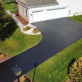 Paving work by Johnson Seal Coating