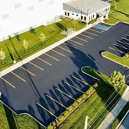 Paving work by Johnson Seal Coating