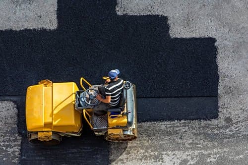 Paving work by Jones Asphalt, Maintenance & Construction LLC