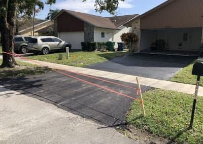 Paving work by Jones Asphalt, Maintenance & Construction LLC