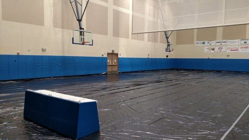 Paving work by Lone Star Game Courts