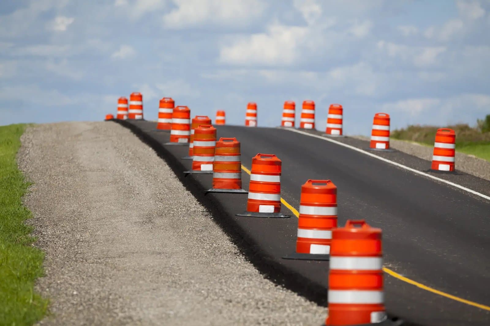 Paving work by Mahaffey Asphalt
