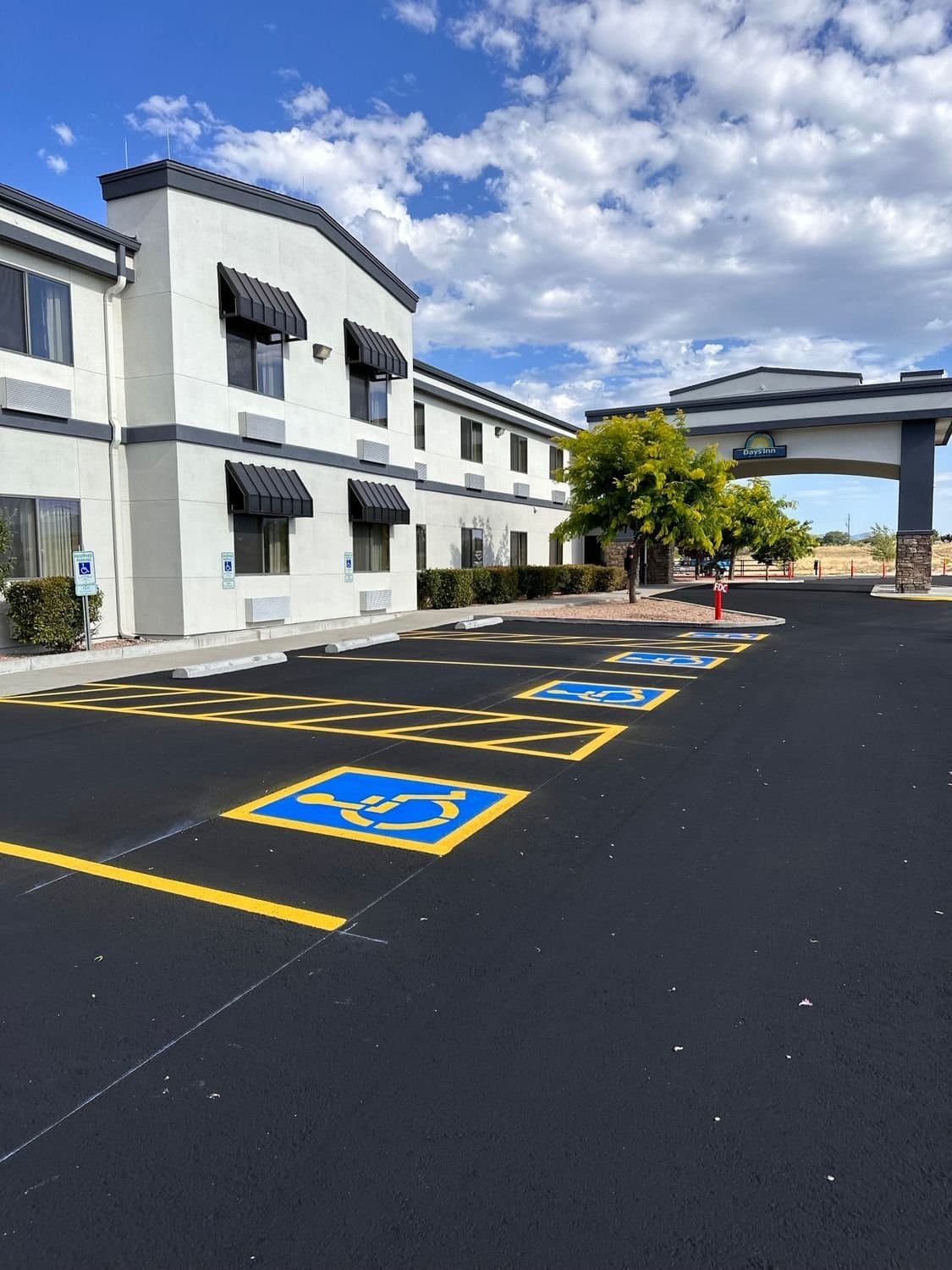 Paving work by Maurer Sealing & Striping, Llc