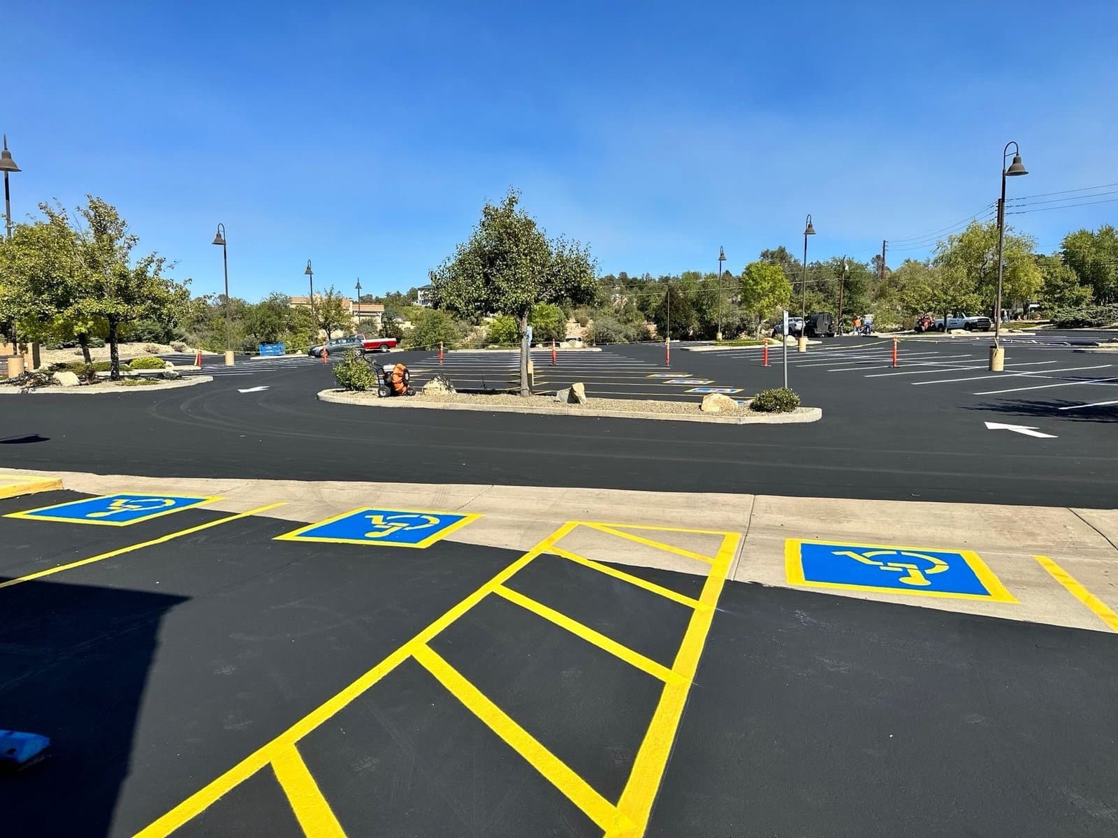 Paving work by Maurer Sealing & Striping, Llc