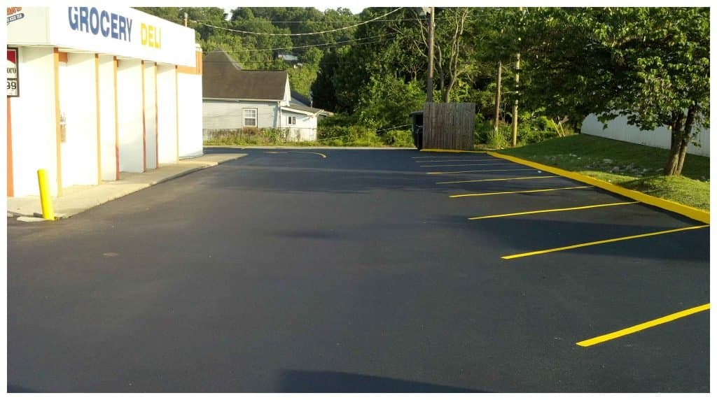 Paving work by Mays Asphalt Paving Company