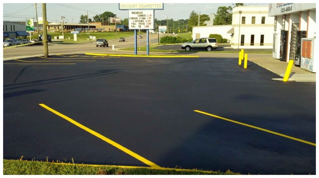 Paving work by Mays Asphalt Paving Company