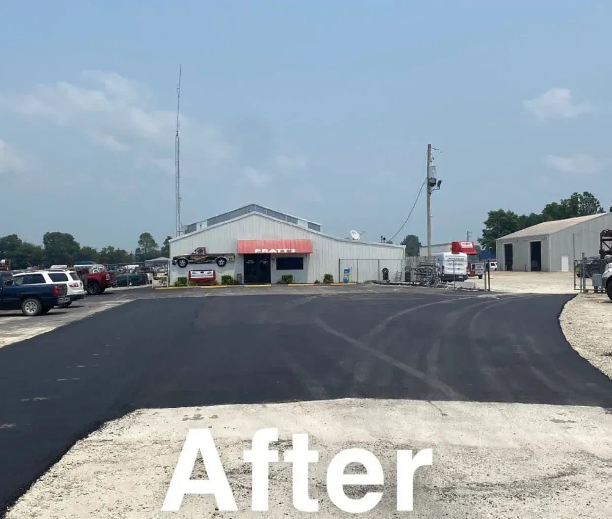 Paving work by McNally's Asphalt Services