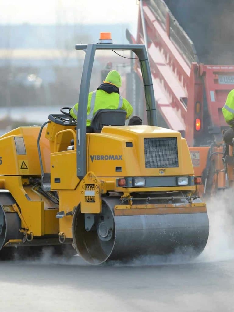 Paving work by Merit Asphalt, Inc.