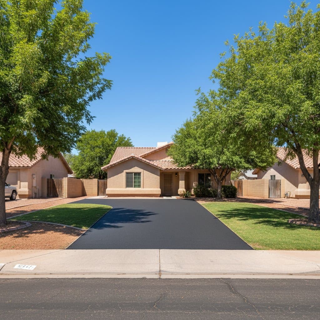 Paving work by Mesa Diamond Asphalt