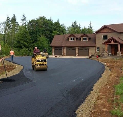 Paving work by Mike George Paving