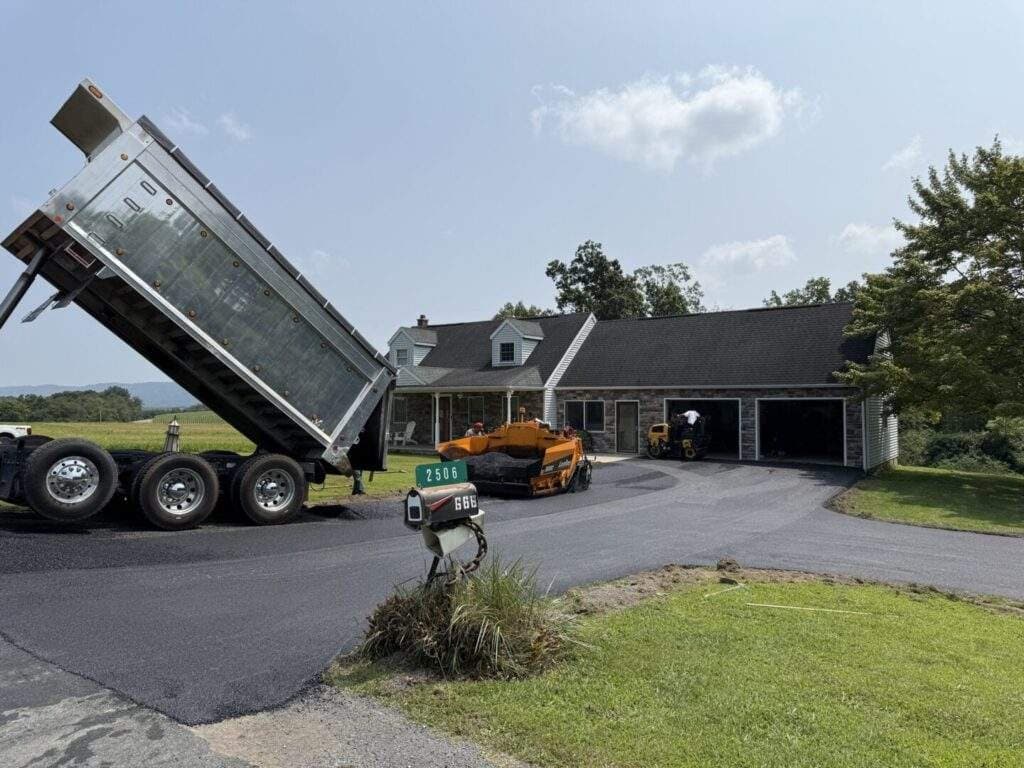 Paving work by Mike Young Paving