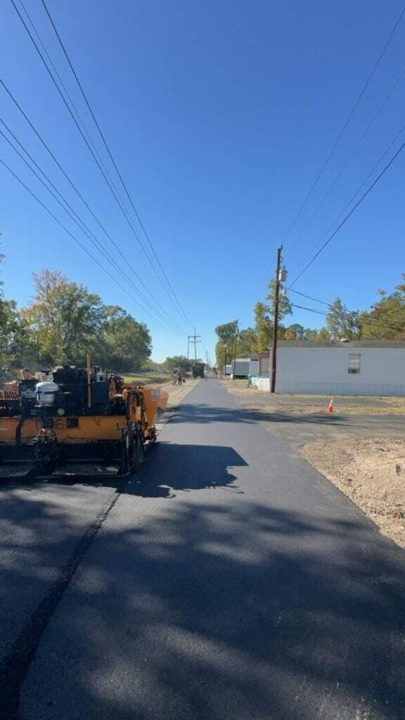 Paving work by Mike Young Paving