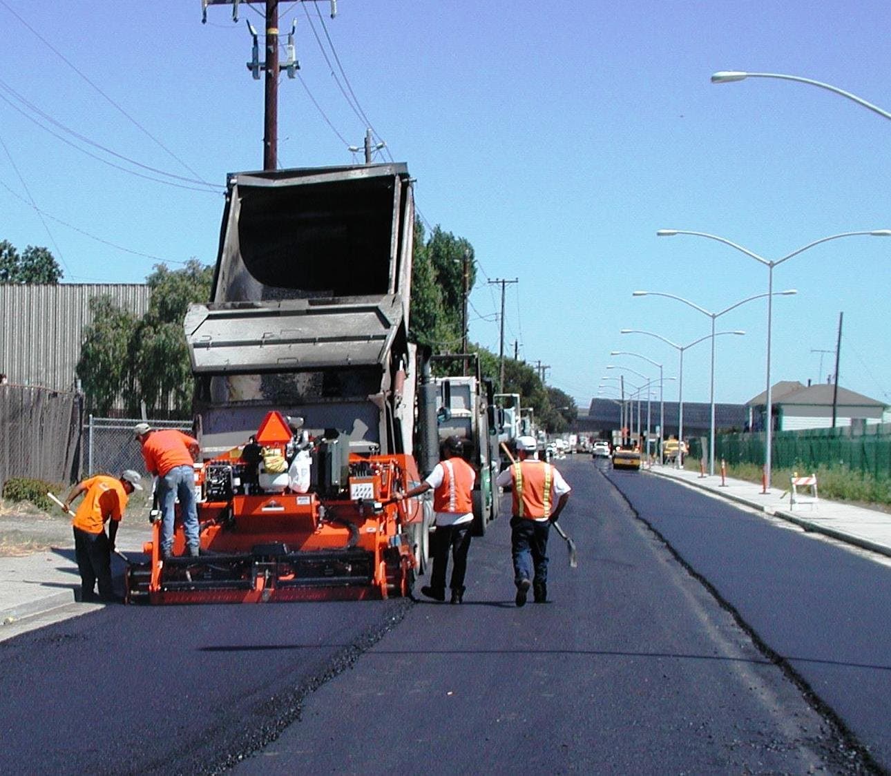 Paving work by No Fault Asphalt Inc.