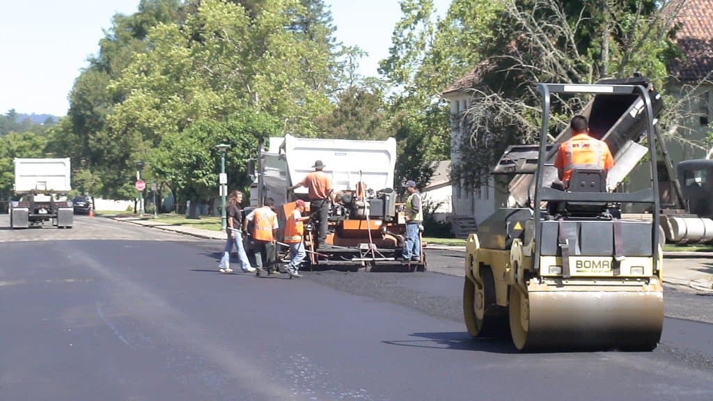 Paving work by No Fault Asphalt Inc.