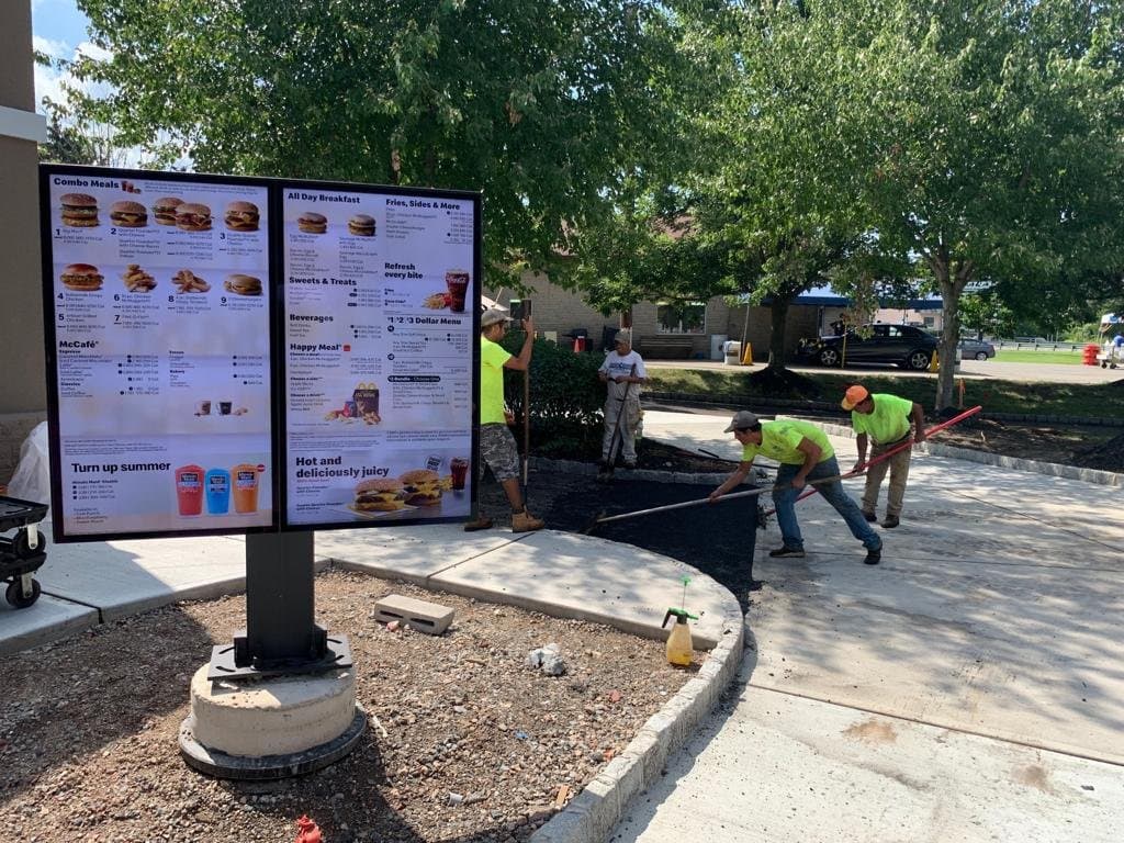 Paving work by NVN PAVING