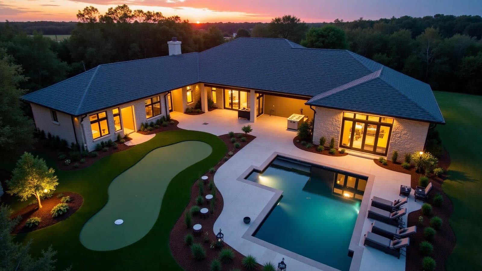 Paving work by Open Air Design Co. - Pickleball Courts, Putting Greens, Outdoor Kitchens & More!