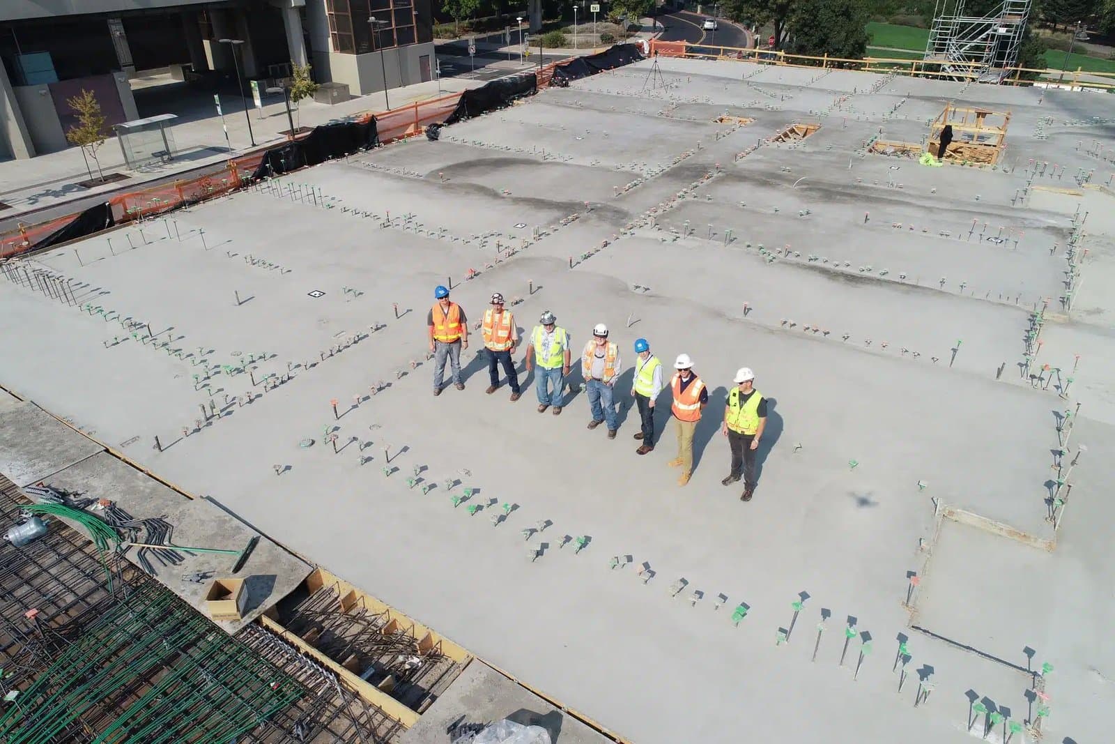 Paving work by Papago concrete