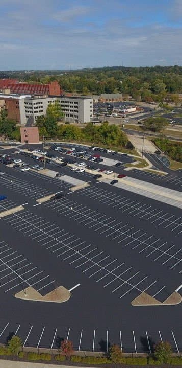 Paving work by Pavement Maintenance Specialties
