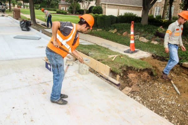 Paving work by Pavement Services Corporation