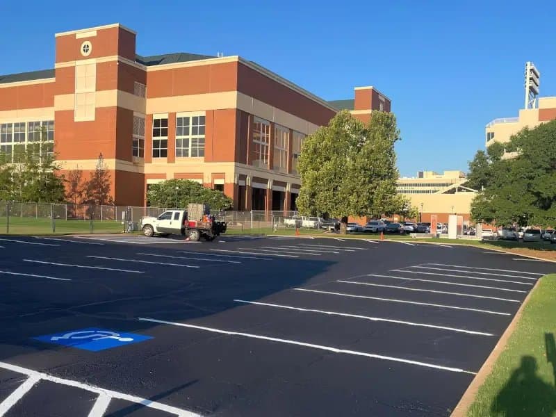 Paving work by PavementPro Asphalt Sealing & Striping