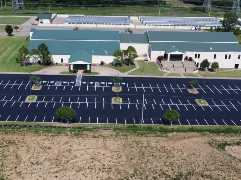 Paving work by PavementPro Asphalt Sealing & Striping