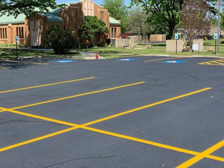Paving work by PavementPro Asphalt Sealing & Striping