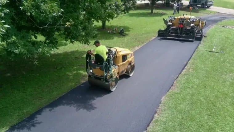 Paving work by PavePro Asphalt Paving