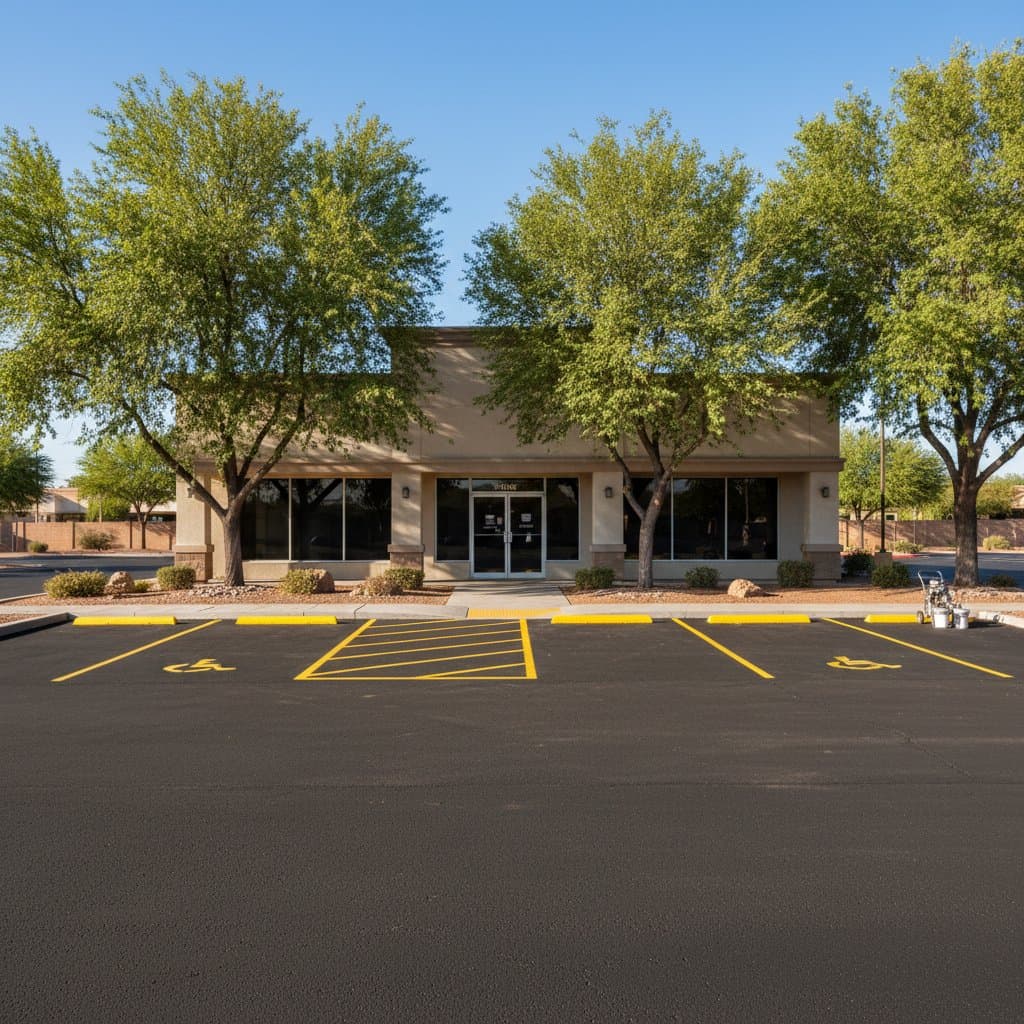 Paving work by Peak Asphalt Co