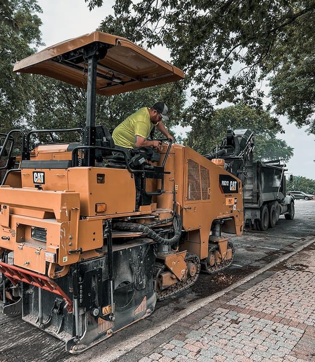 Paving work by Phillips Paving Company, Inc.