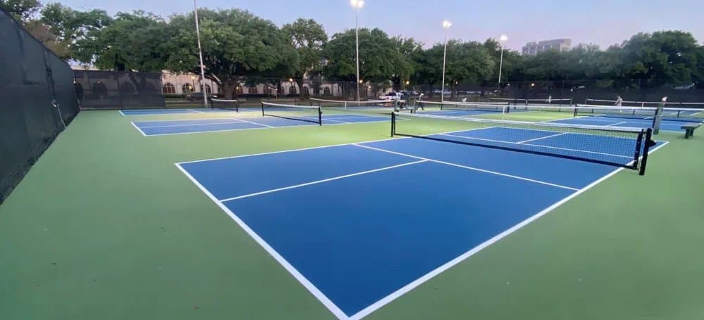 Paving work by Pickleball Court Builder Dallas