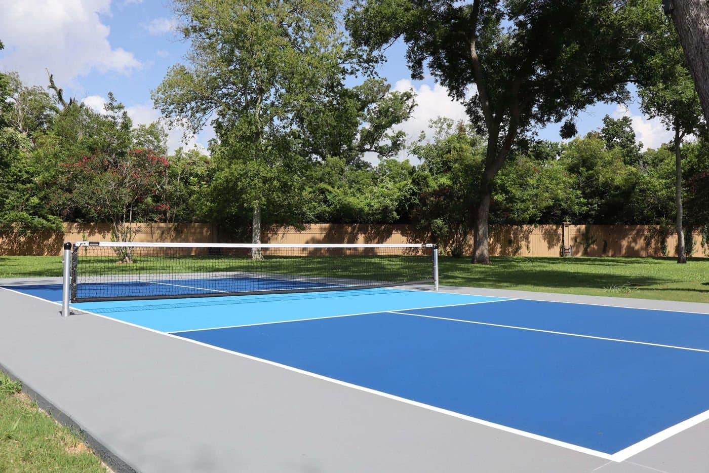 Paving work by Pickleball Court Builders of Houston