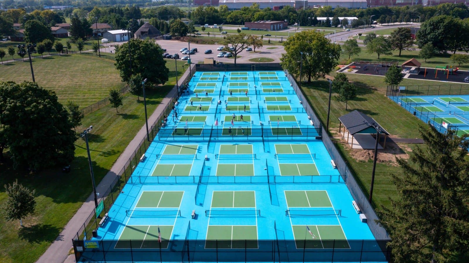 Paving work by Pickleball Court Installers of Dallas