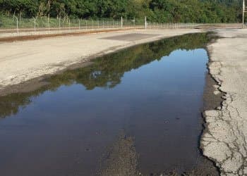 Paving work by Pittsburgh Asphalt Company
