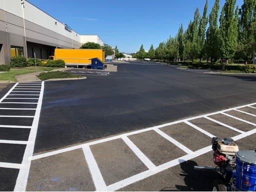 Paving work by Porter Sealcoating & Paving