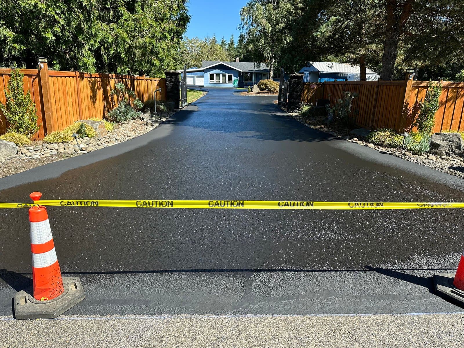 Paving work by Porter Sealcoating & Paving