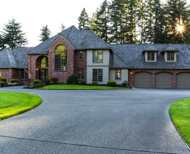Paving work by Portland Concrete Company