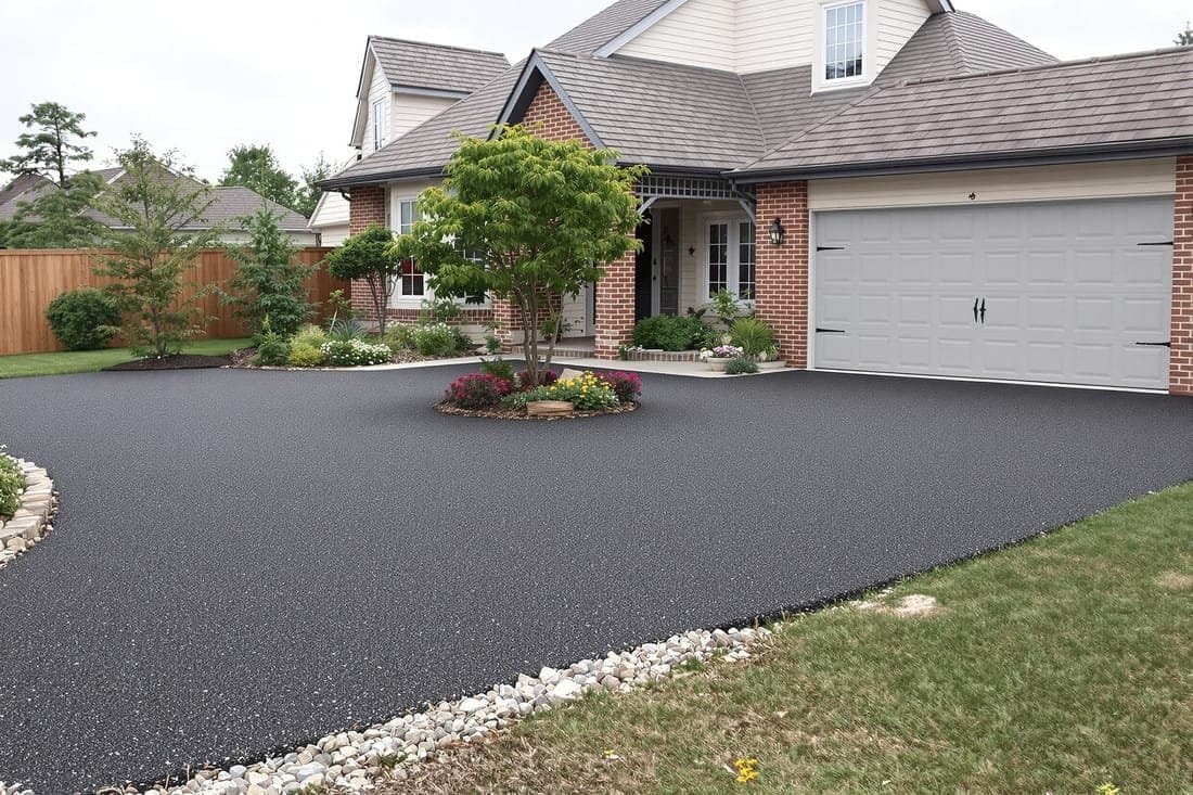 Paving work by Precision Asphalt