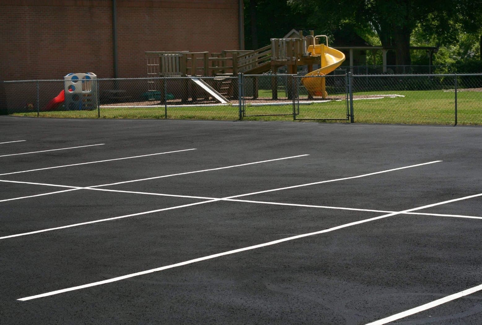 Paving work by Precision Asphalt