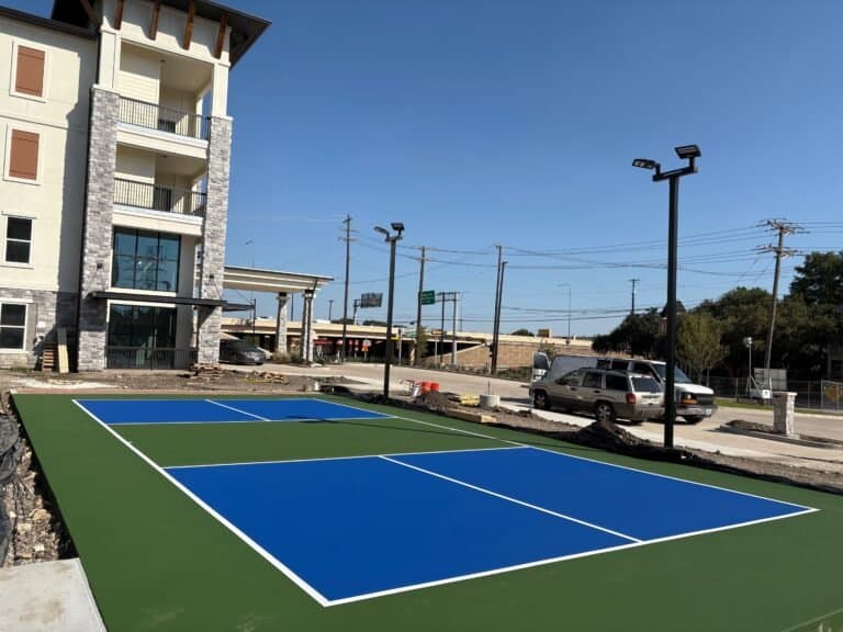 Paving work by Prime Courts