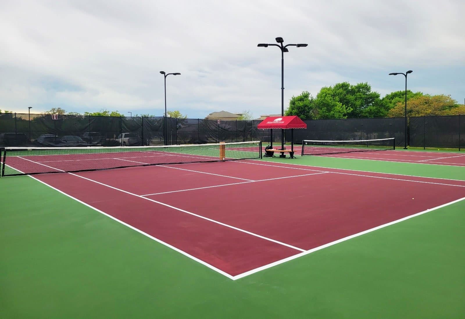 Paving work by Quality Courts and Outdoors