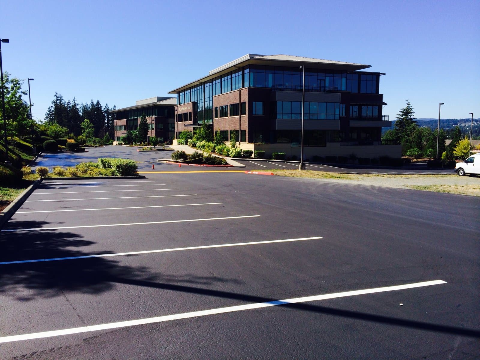 Paving work by Quality Grading & Paving Inc.