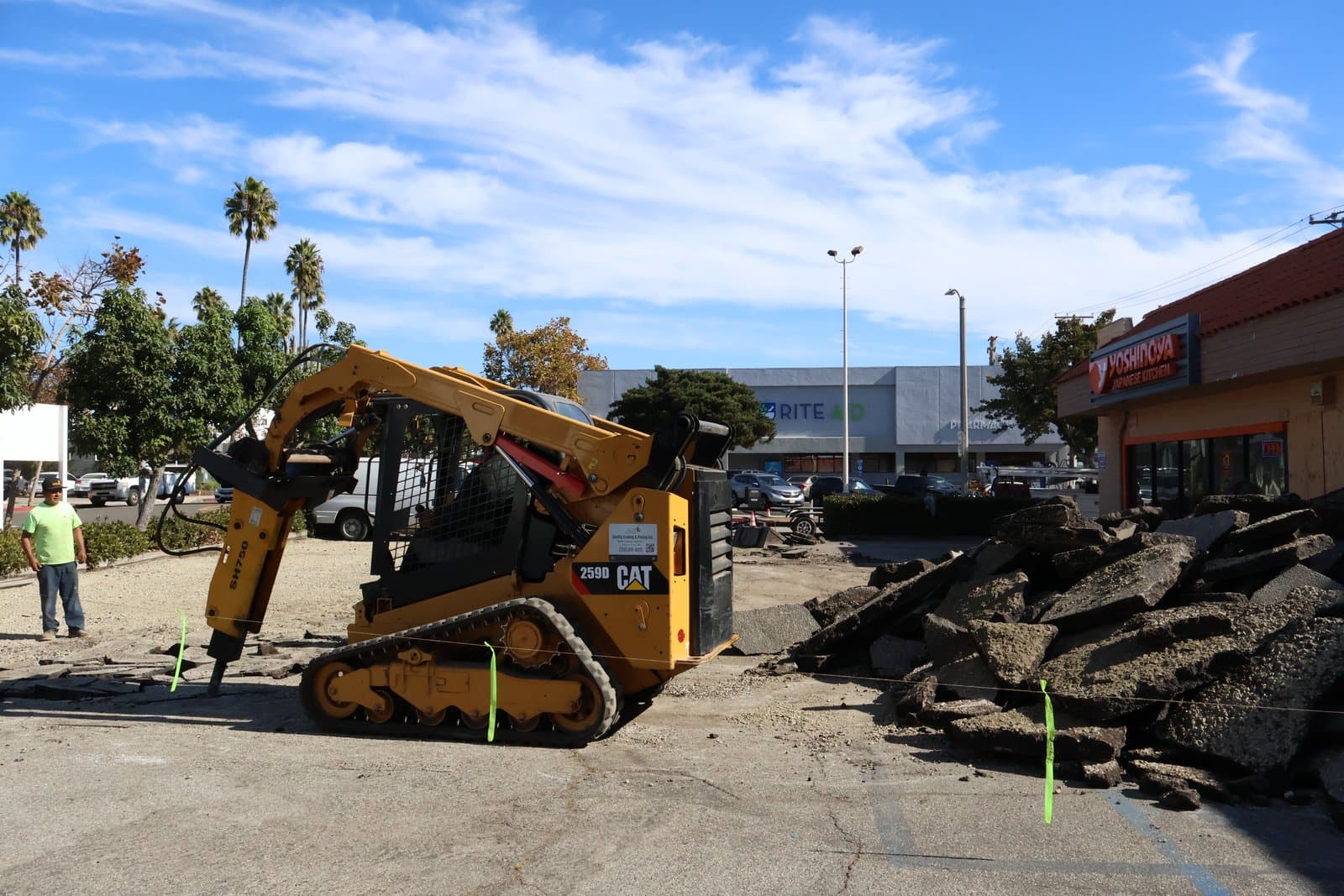 Paving work by Quality Grading & Paving Inc.