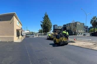 Paving work by River City Asphalt & Excavating