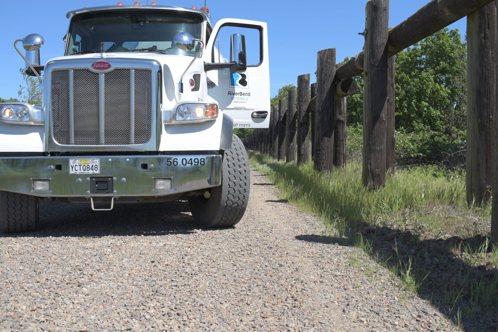 Paving work by RiverBend Materials, A CRH Company