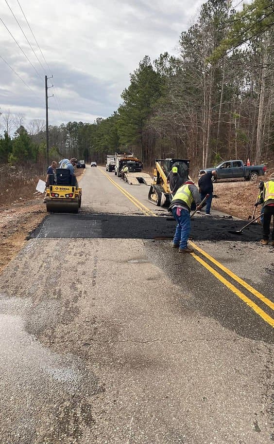 Paving work by S&E Asphalt Sealcoating