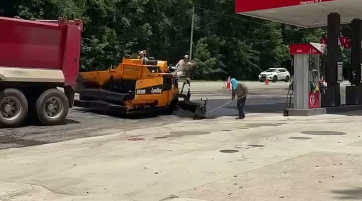 Paving work by S&E Asphalt Sealcoating