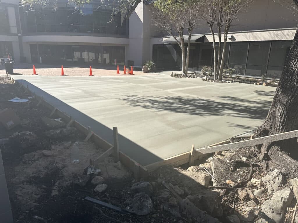Paving work by SATX Concrete Contractors