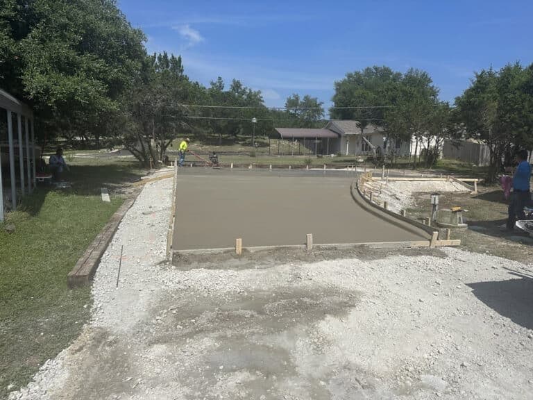 Paving work by SATX Concrete Contractors