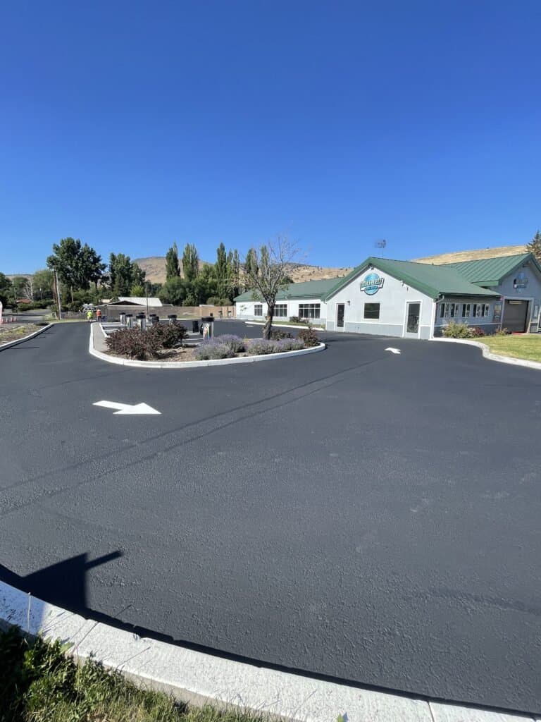 Paving work by Sealco Sealcoating & Striping LLC